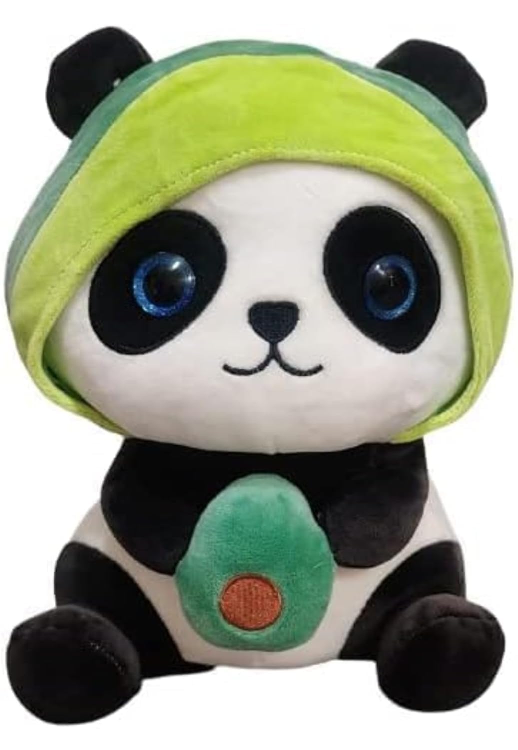BEST4U TOYS Avocado Panda Soft Toys Panda Bear Stuffed Toy Cute and Unique Snuggle Up with These Adorable Plush Pandas, Inspired by Everyone's Favorite Fruit (32 cm)